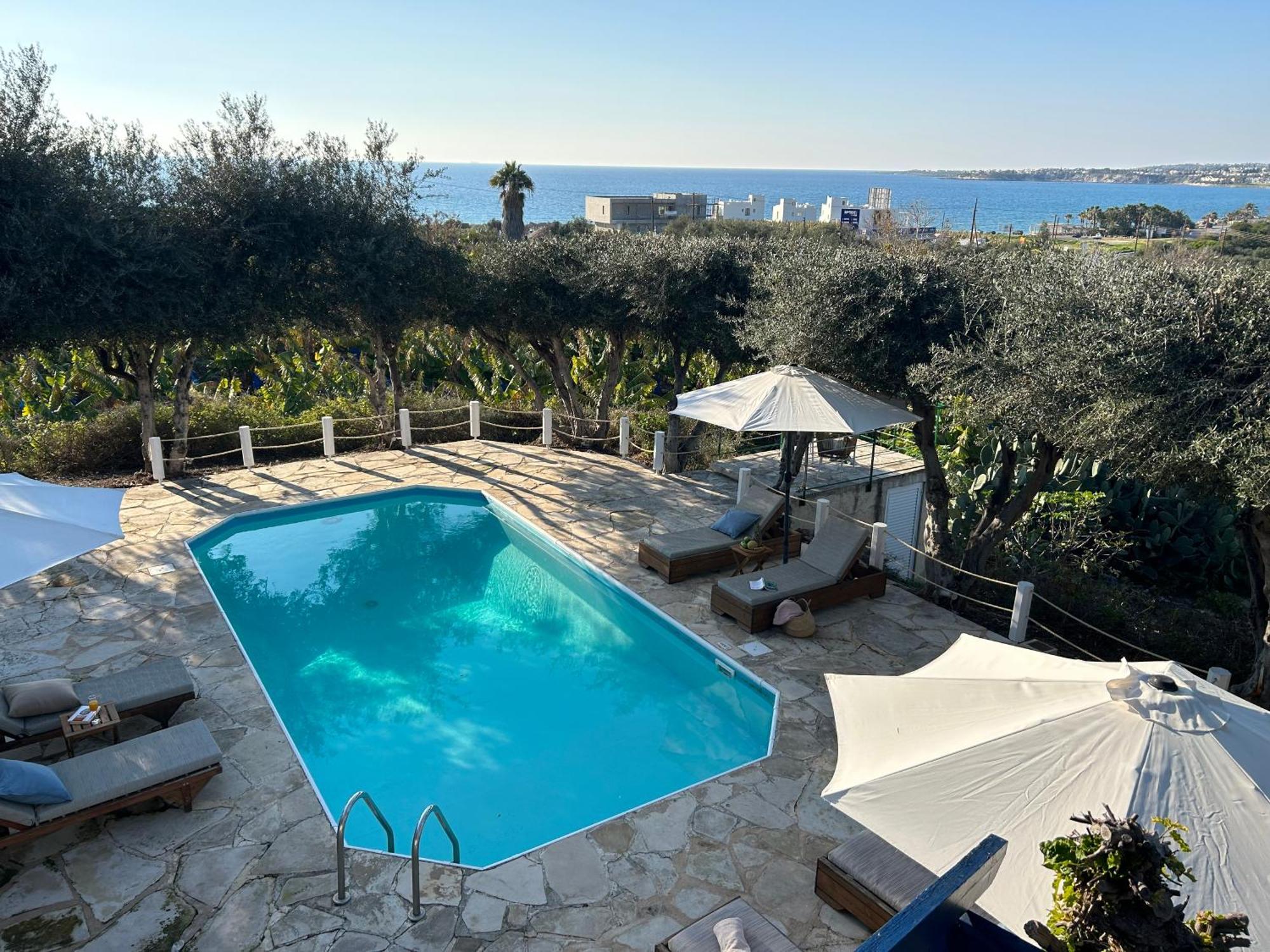 Banana Sunset Villas Paphos ภายนอก รูปภาพ