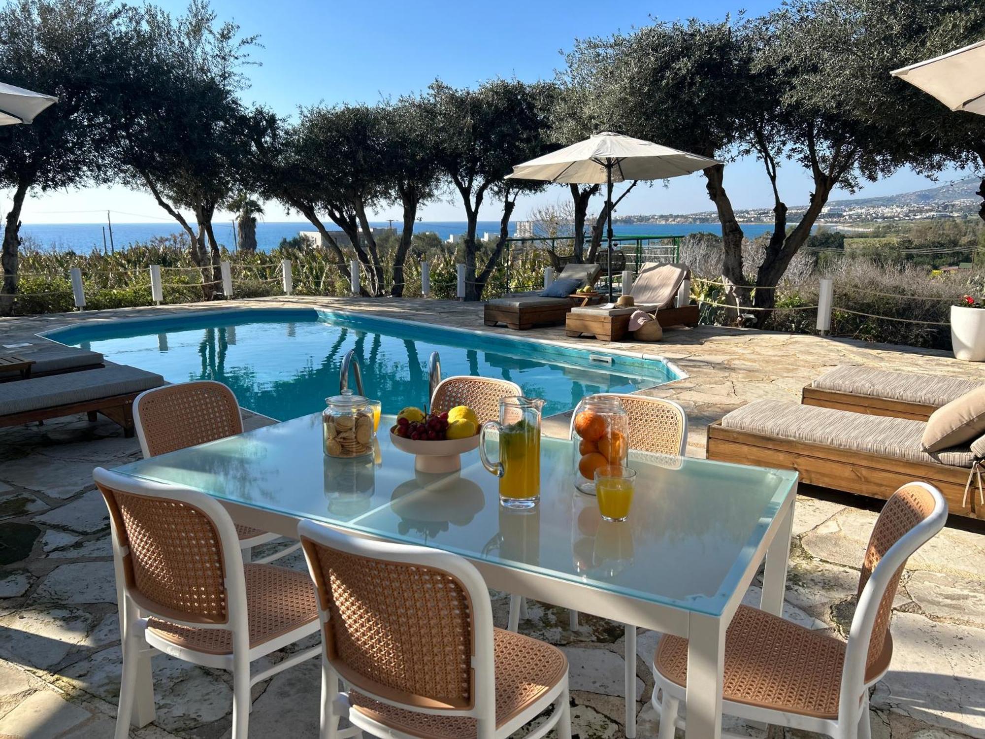 Banana Sunset Villas Paphos ภายนอก รูปภาพ